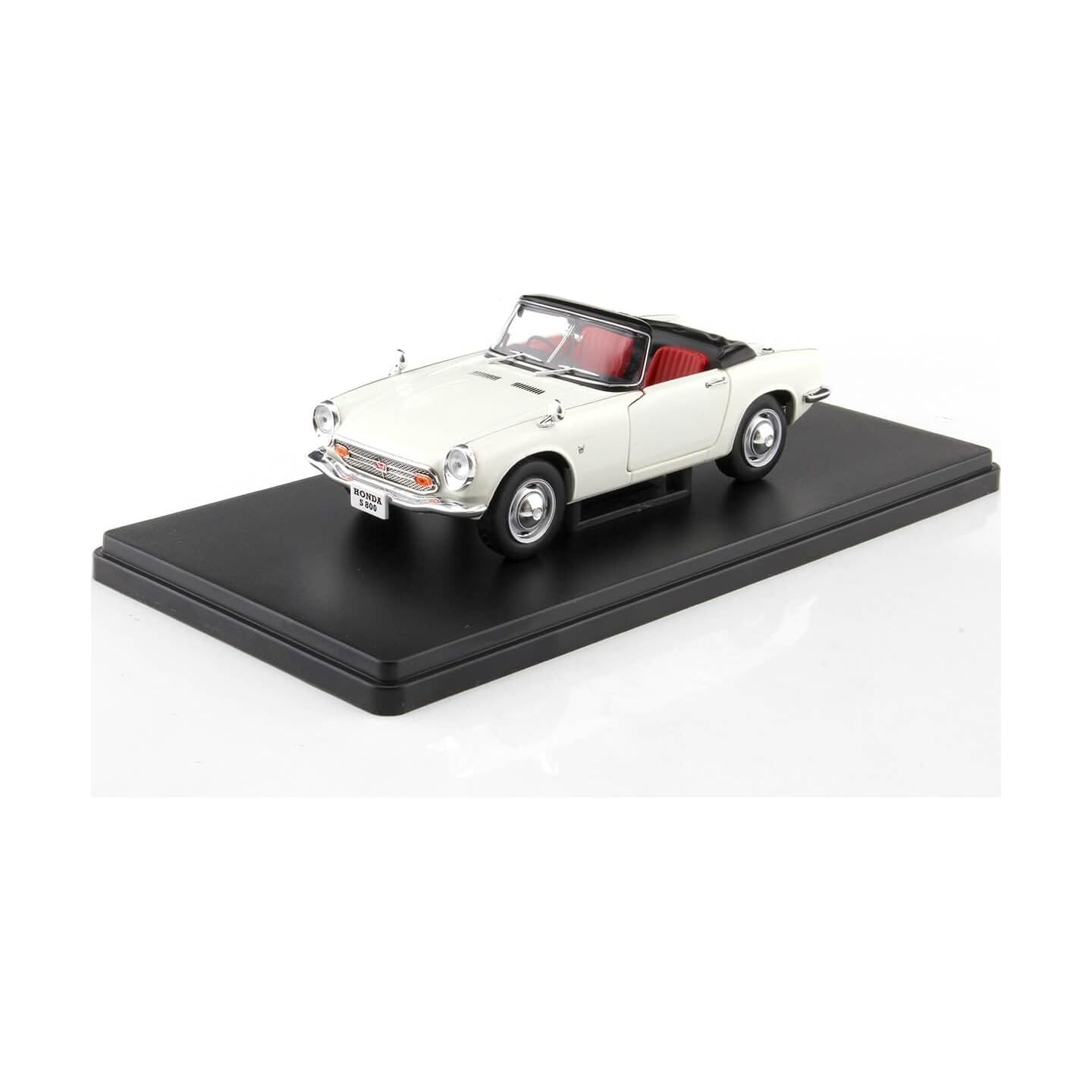 HONDA S800 CONVERTIBLE 1966 BLANCO WHITE BOX 124184 ESCALA 1/24