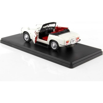 HONDA S800 CONVERTIBLE 1966 BLANCO WHITE BOX 124184 ESCALA 1/24