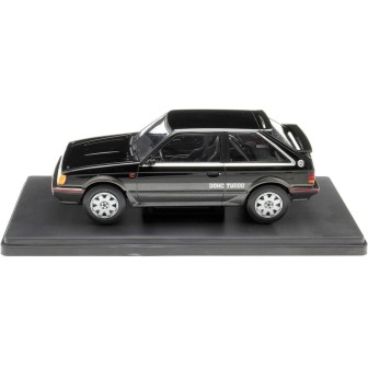 MAZDA 323 4WD TURBO NEGRO WHITE BOX 124222 ESCALA 1/24