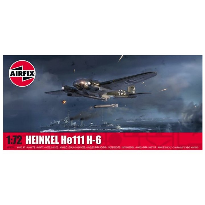 HEINKEL He111 H-6 AIRFIX A07007C ESCALA 1/72
