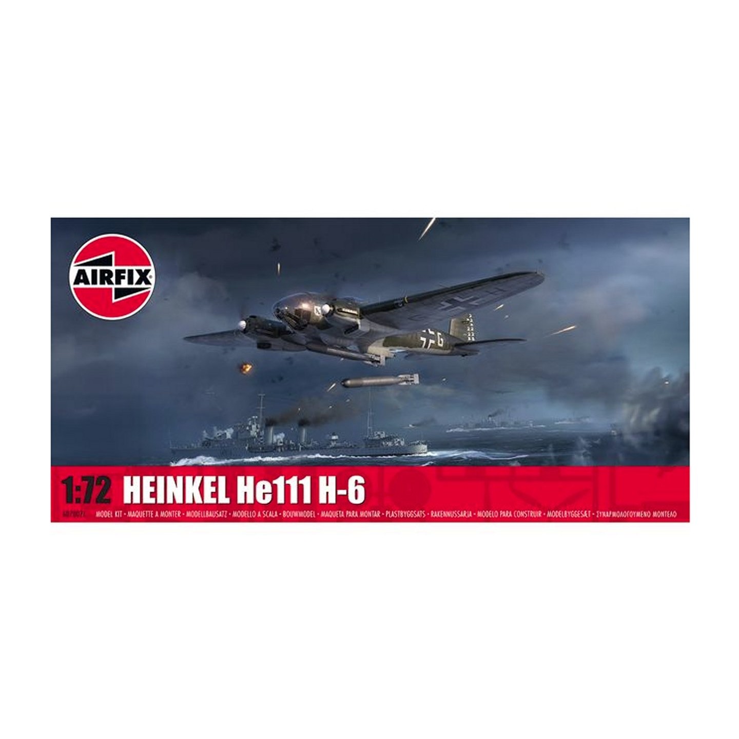 HEINKEL He111 H-6 AIRFIX A07007C ESCALA 1/72