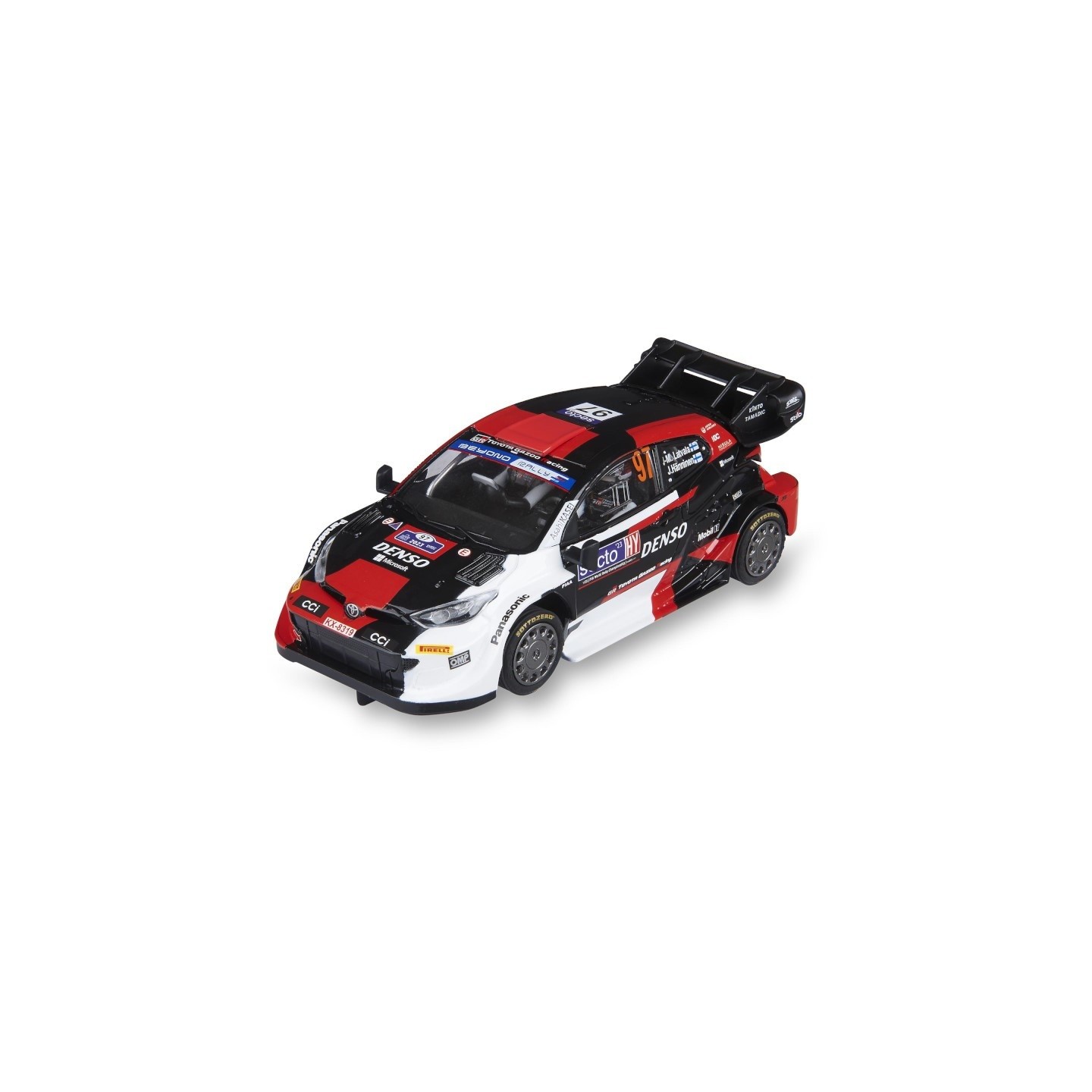 TOYOTA YARIS WRC - LATVALA FINLAND '23 SCALEXTRIC ADVANCE E10555S300  1/32
