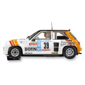 RENAULT 5 TURBO - TOUR DE CORSE '84 SCALEXTRIC ADVANCE E10554S300  1/32