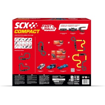 CIRCUITO FAST RALLY SCALEXTRIC COMPACT C10583S500 1/43