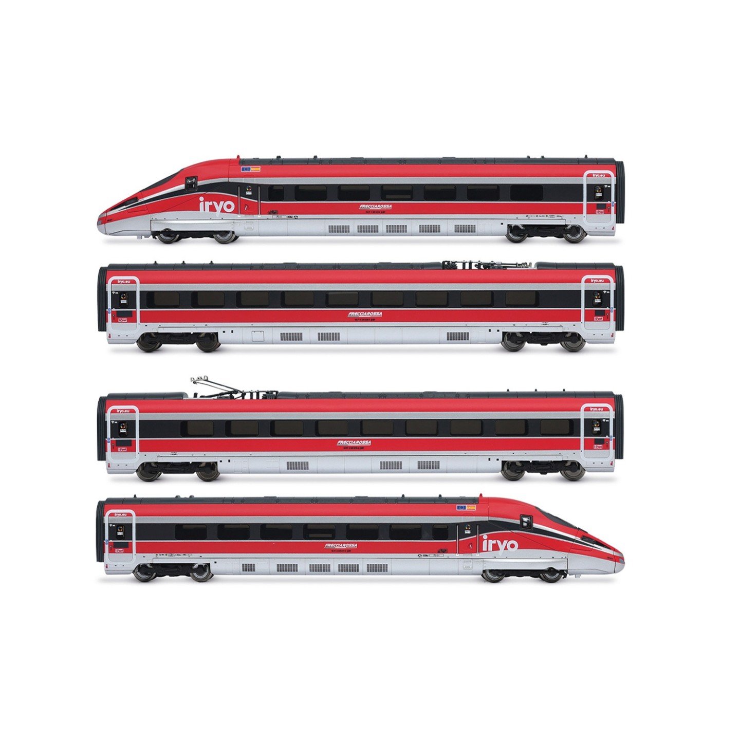 TREN DE ALTA VELOCIDAD IRYO \"FRECCIAROSSA 1000\" DIGITAL ARNOLD HN2622D ESCALA N