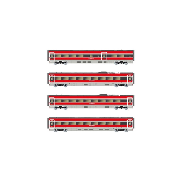 SET AMPLIACION 4 COCHES INTERMEDIOS ARNOLD HN3515 ESCALA N