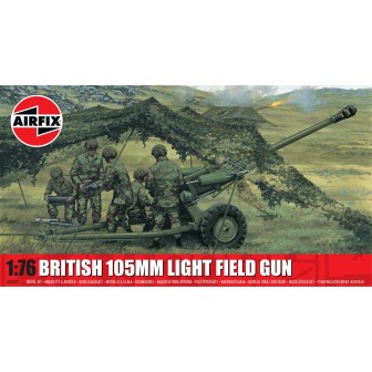 CAÑON LIGERO BRITANICO 105mm AIRFIX A02332 ESCALA 1/76