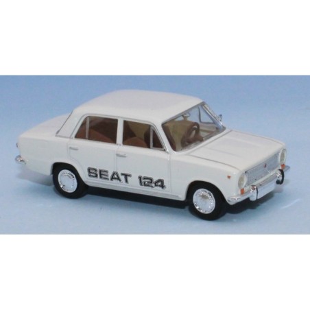 SEAT 124 BLANCO 1968 BREKINA 22419 ESCALA 1/87
