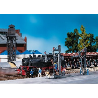 2 AGUADERAS PARA LLENADO DE LOCOMOTORAS DE VAPOR FALLER 120137 ESCALA H0