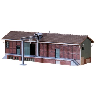 MUELLE DE CARGA CON GRUA FALLER 120152 ESCALA H0