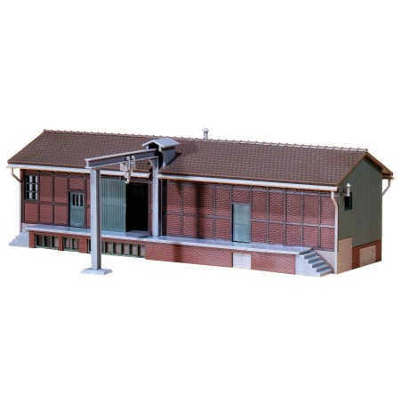 MUELLE DE CARGA CON GRUA FALLER 120152 ESCALA H0