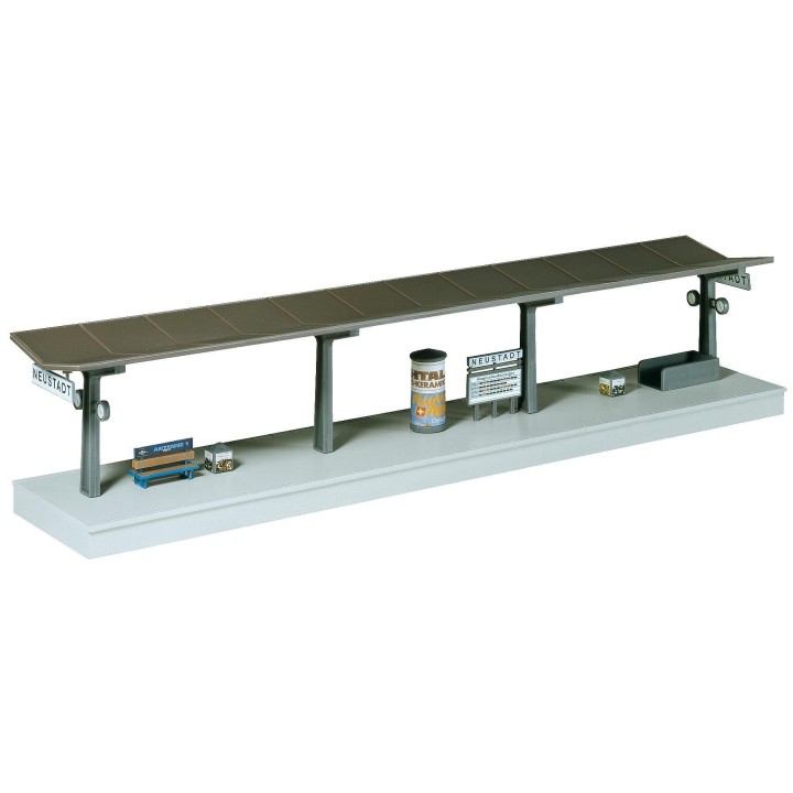 ANDEN CUBIERTO 37,5cm FALLER 120201 ESCALA H0