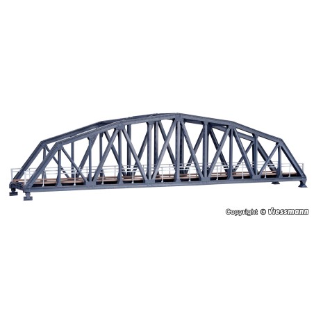 PUENTE DE ACERO RECTO 46cm KIBRI 39700 ESCALA H0