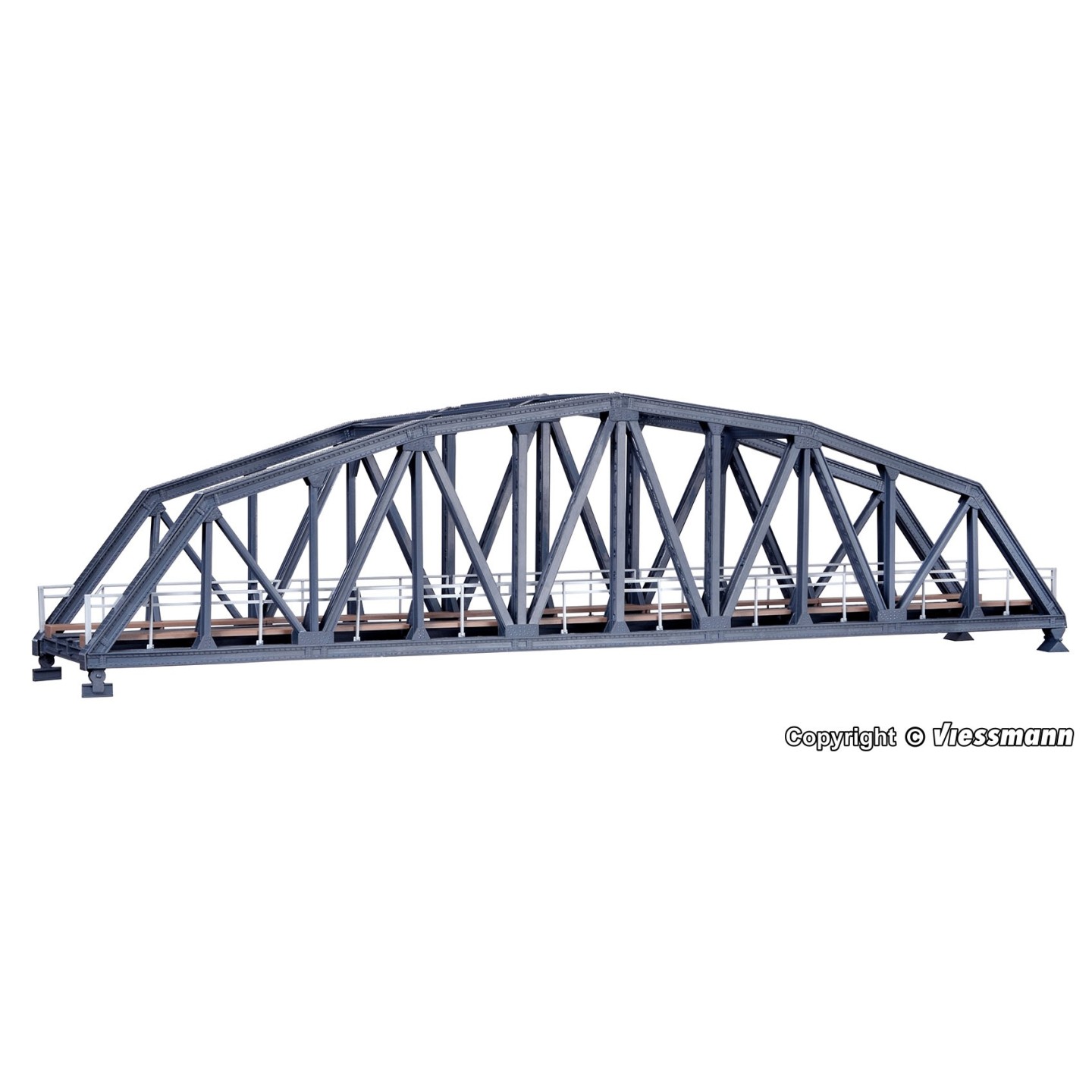 PUENTE DE ACERO RECTO 46cm KIBRI 39700 ESCALA H0