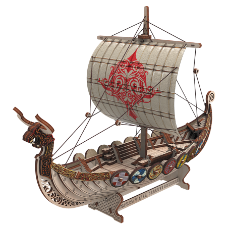 KIT MONTAJE DRAKKAR VIKINGO BATTLE DRAGON" EWA 59610113"