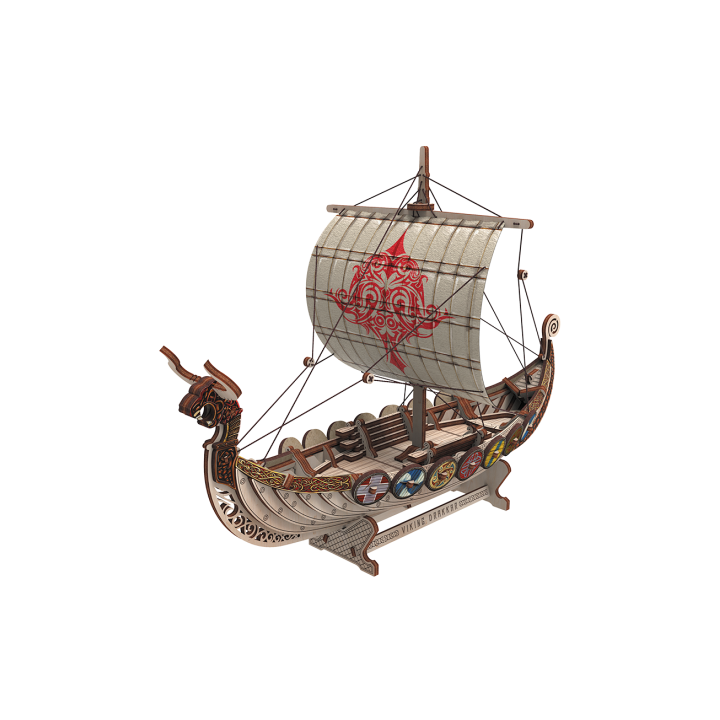 KIT MONTAJE DRAKKAR VIKINGO BATTLE DRAGON" EWA 59610113"