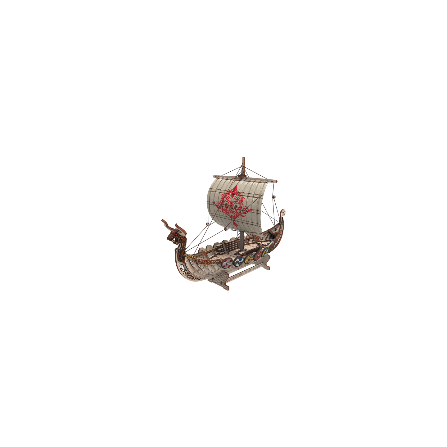 KIT MONTAJE DRAKKAR VIKINGO BATTLE DRAGON" EWA 59610113"