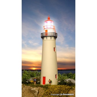 FARO CON BALIZA LED INCLUIDA KIBRI 39170 ESCALA H0
