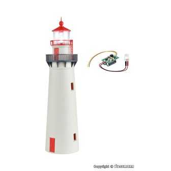 FARO CON BALIZA LED INCLUIDA KIBRI 39170 ESCALA H0