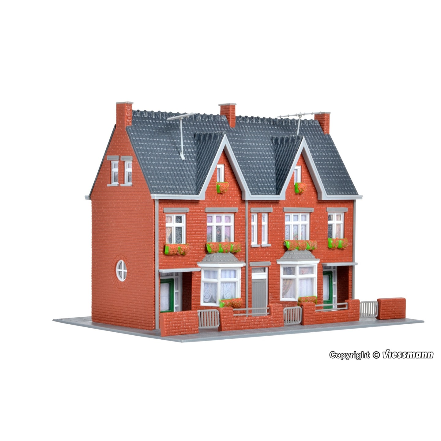 2 CASAS ADOSADAS KIBRI 38323 ESCALA H0