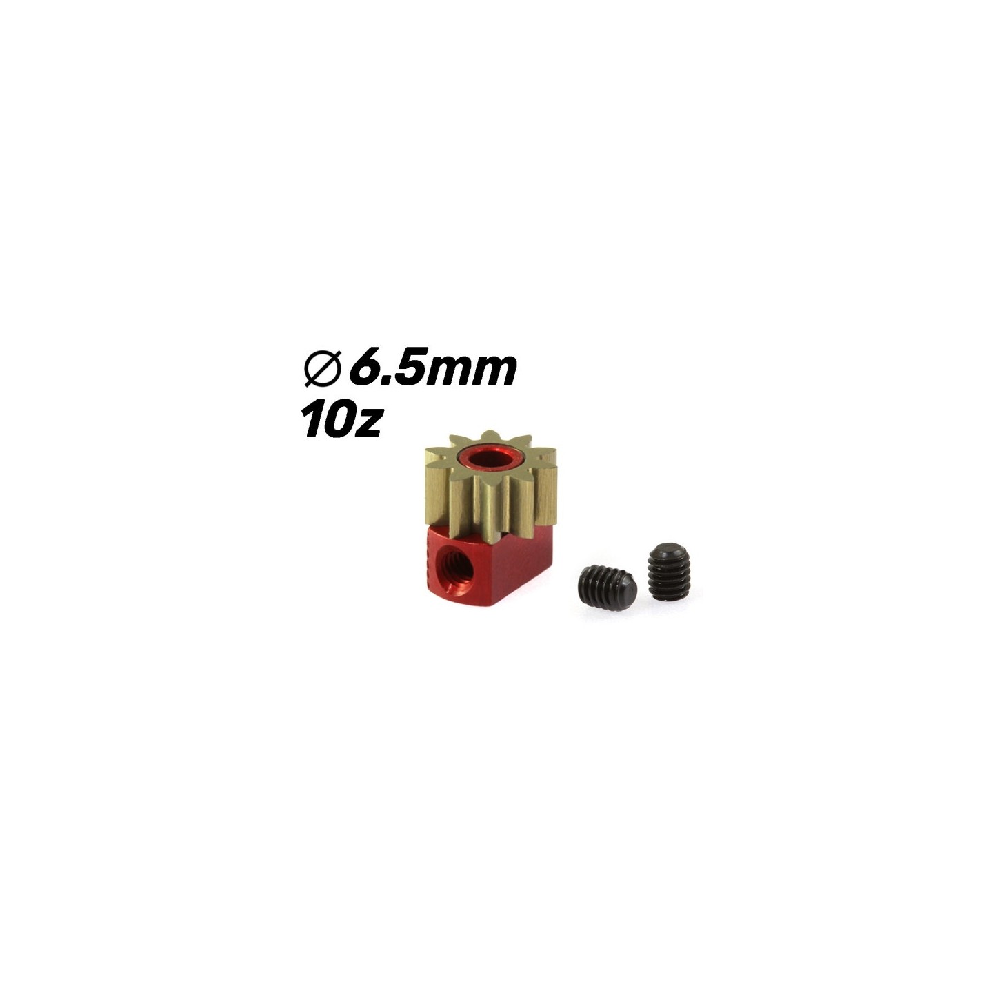 PIÑON EXTRAIBLE 10D M50 6,5mm SCALEAUTO SC1070E65