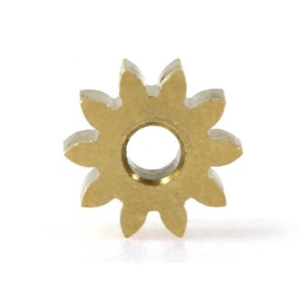 PIÑON 10D LATON 6,5mm PARA EJE DE 2mm SCALEAUTO SC1093A65
