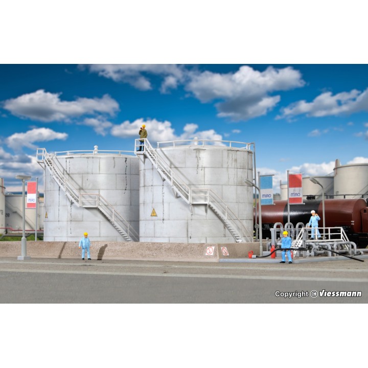 2 DEPOSITOS DE COMBUSTIBLE KIBRI 39832 ESCALA H0