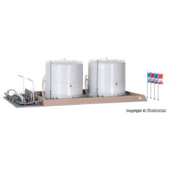 2 DEPOSITOS DE COMBUSTIBLE KIBRI 39832 ESCALA H0