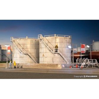 2 DEPOSITOS DE COMBUSTIBLE KIBRI 39832 ESCALA H0