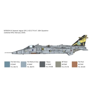 JAGUAR GR.1/GR.3 R.A.F ITALERI 1/72