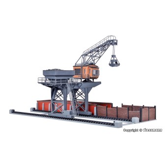 GRUA PARA CARGA DE CARBON KIBRI 39420 ESCALA H0
