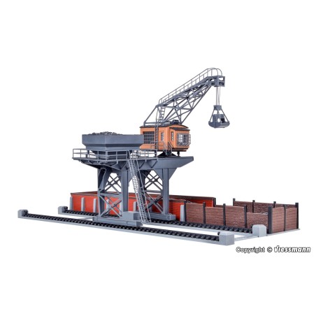 GRUA PARA CARGA DE CARBON KIBRI 39420 ESCALA H0