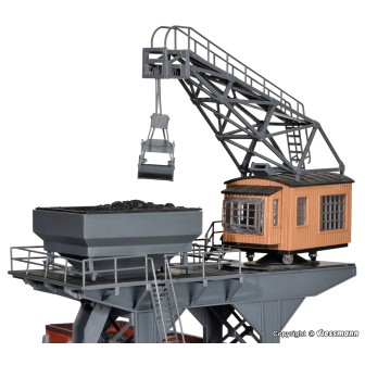 GRUA PARA CARGA DE CARBON KIBRI 39420 ESCALA H0