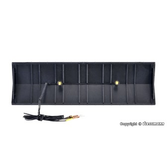 ANDER CUBIERTO CON ILUMINACION LED KIBRI 39564 ESCALA H0