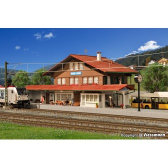 ESTACION DE TREN MEDIANA KIBRI 39508 ESCALA H0