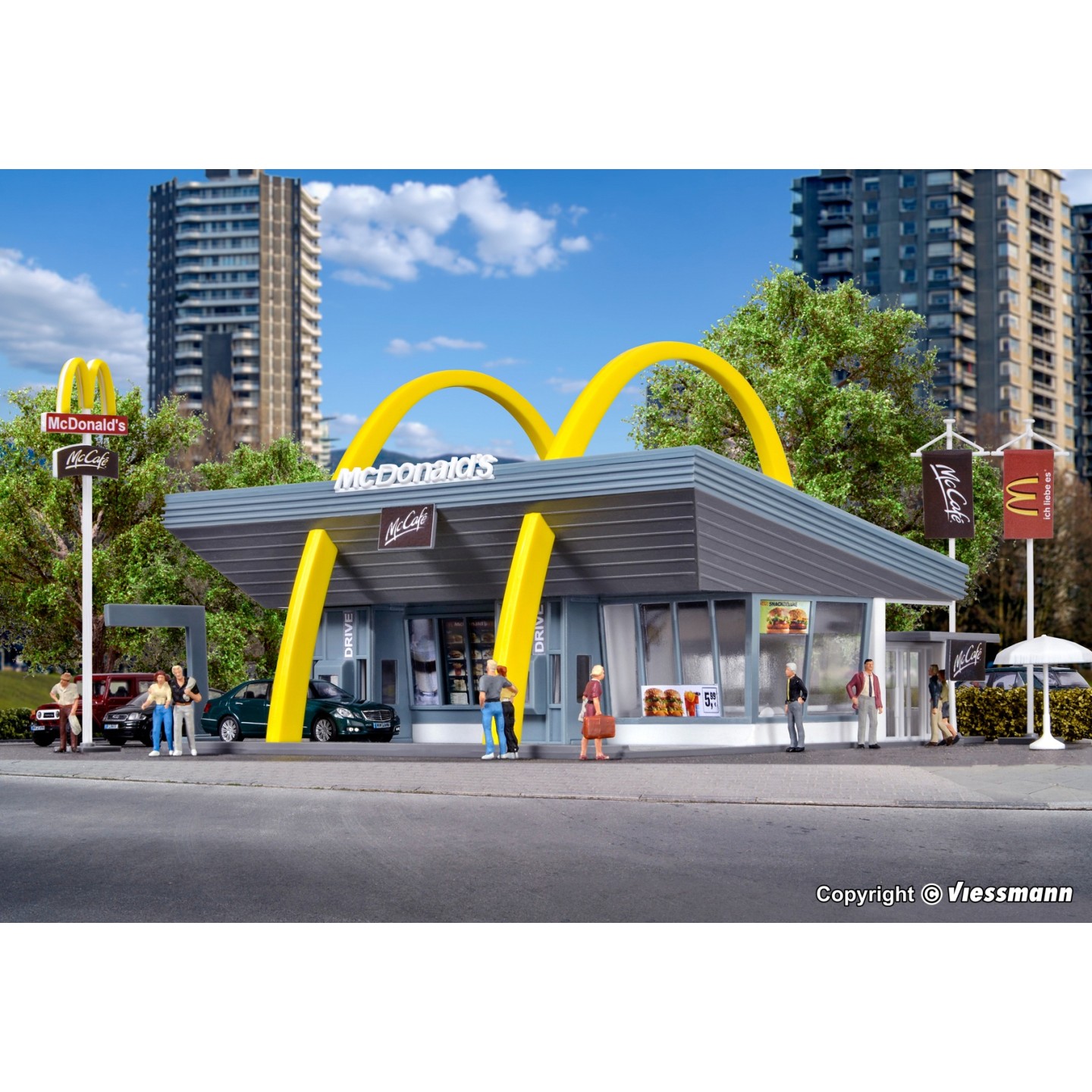 McDonald´s VOLLMER 43634 ESCALA H0