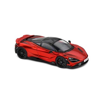 MCLAREN 765LT ROJO VOLCAN V8-BITURBO SOLIDO 4311908 ESCALA 1/43