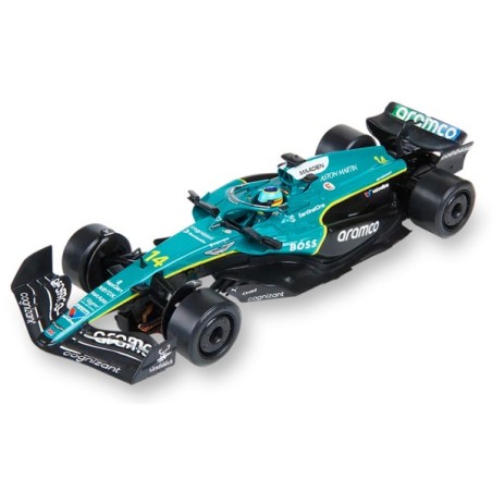FORMULA 1 FERNANDO ALONSO - ASTON MARTIN SCALEXTRIC ORIGINAL U10597S300  1/32