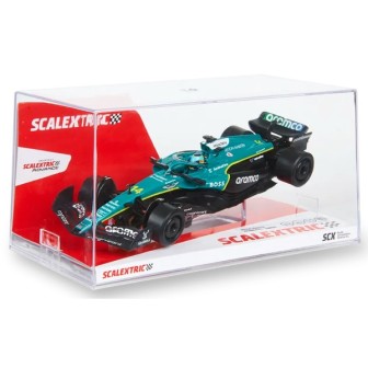 FORMULA 1 FERNANDO ALONSO - ASTON MARTIN SCALEXTRIC ORIGINAL U10597S300  1/32