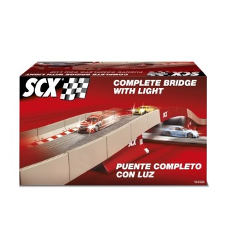 SET PUENTE CON LUZ SCALEXTRIC ORIGINAL U10538X100  1/32