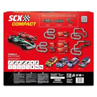 CIRCUITO FORMULA 1 SCALEXTRIC COMPACT C10510S500 1/43