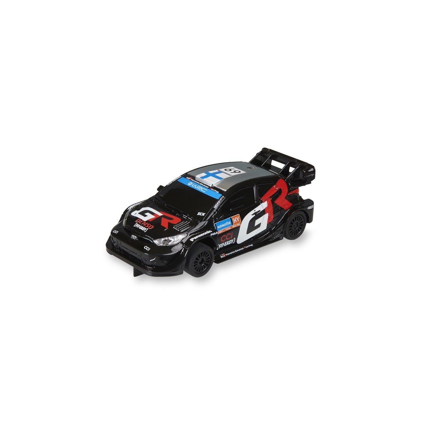 TOYOTA YARIS NEGRO SCALEXTRIC COMPACT C10564S300