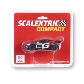 TOYOTA YARIS NEGRO SCALEXTRIC COMPACT C10564S300