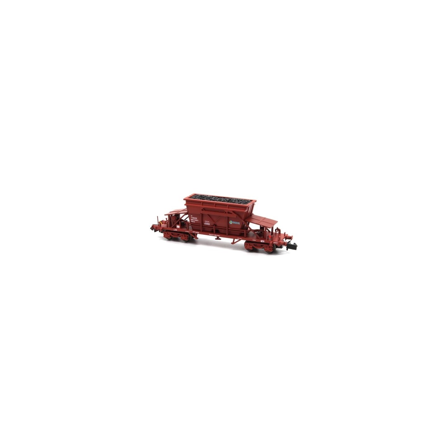 TOLVA TT9 ROJO OXIDO RENFE MFTRAIN N34926 ESCALA N