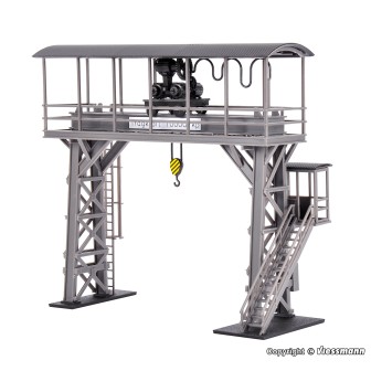 GRUA DE CARGA PARA VAGONES DE MERCANCIA VOLLMER 45727 ESCALA H0