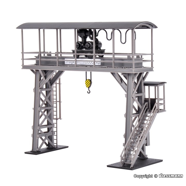 GRUA DE CARGA PARA VAGONES DE MERCANCIA VOLLMER 45727 ESCALA H0