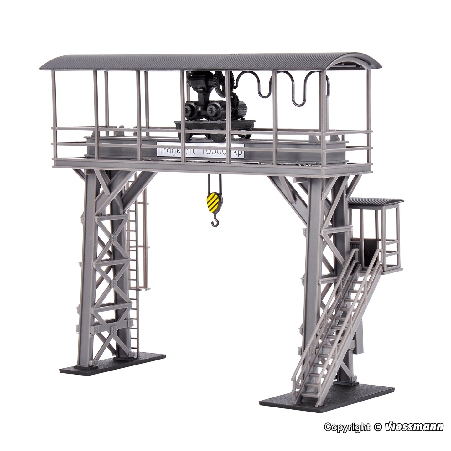 GRUA DE CARGA PARA VAGONES DE MERCANCIA VOLLMER 45727 ESCALA H0