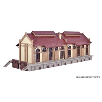 ALMACEN FERROVIARIO DE CARGA Y DESCARGA VOLLMER 45715 ESCALA H0