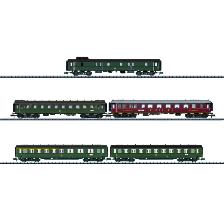 SET COCHES TREN EXPRESO  D 182" MINITRIX 15680 ESCALA N"