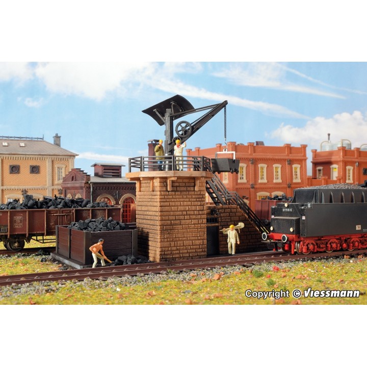 GRUA PARA CARGA DE CARBON VOLLMER 45718 ESCALA H0